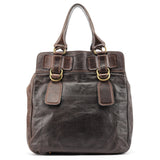 Chloé Brown Leather Bay Tote Bag