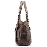 Chloé Brown Leather Bay Tote Bag