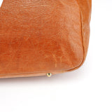 Chloe Brown Leather Bay Tote Bag