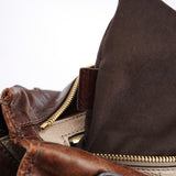 Chloe Brown Leather Bay Tote Bag