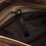 Chloe Brown Leather Bay Tote Bag