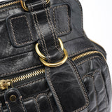 Chloe Brown Leather Bay Tote Bag