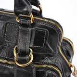 Chloe Brown Leather Bay Tote Bag