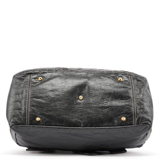 Chloe Brown Leather Bay Tote Bag