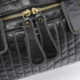 Chloe Brown Leather Bay Tote Bag