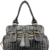 Chloe Brown Leather Bay Tote Bag