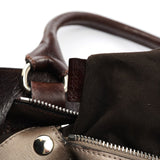 Chloe Brown Leather Bay Tote Bag