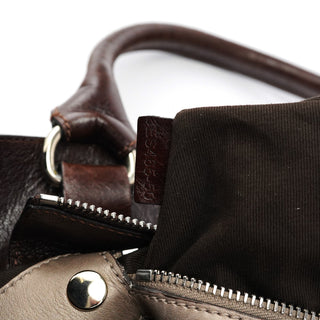 Chloe Brown Leather Bay Tote Bag