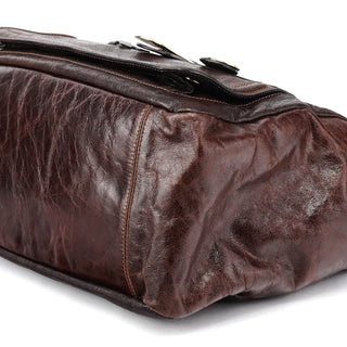 Chloe Brown Leather Bay Tote Bag