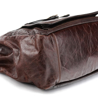 Chloe Brown Leather Bay Tote Bag