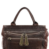 Chloe Brown Leather Bay Tote Bag