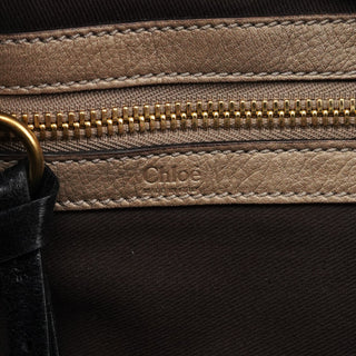 Chloe Brown Leather Bay Tote Bag