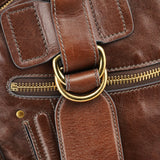 Chloe Brown Leather Bay Tote Bag