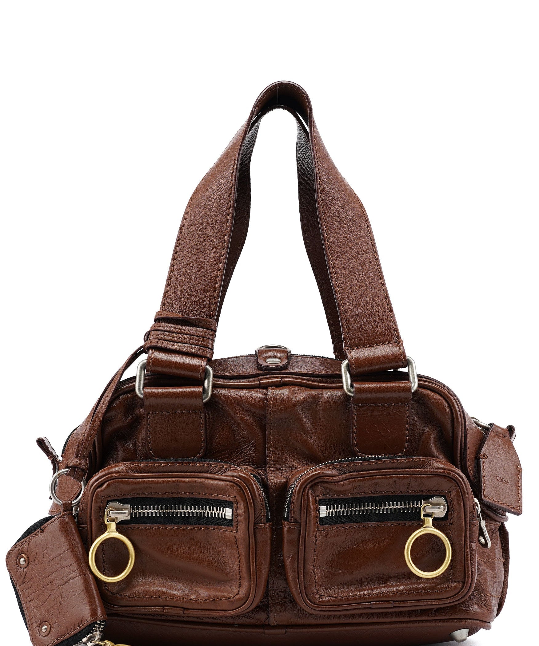 Chloé Brown Leather Betty Tote Bag