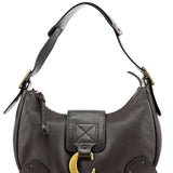 Chloé Brown Leather C Shoulder Bag