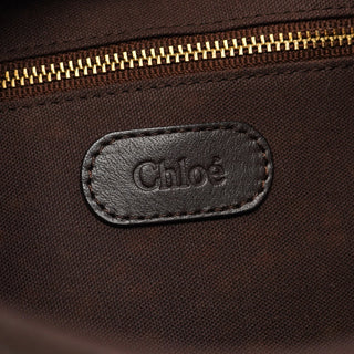 Chloe Brown Leather C Shoulder Bag