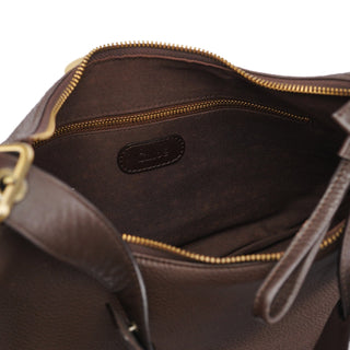 Chloe Brown Leather C Shoulder Bag