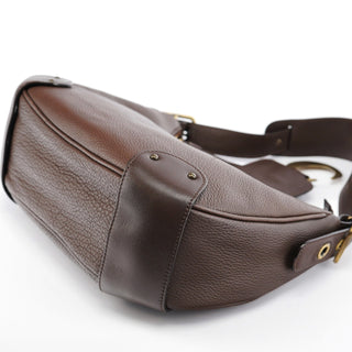 Chloe Brown Leather C Shoulder Bag