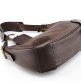 Chloe Brown Leather C Shoulder Bag
