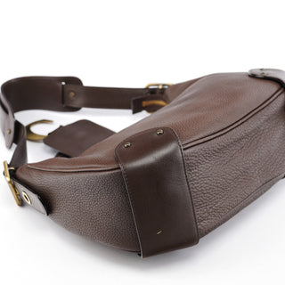 Chloe Brown Leather C Shoulder Bag