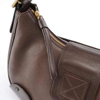 Chloe Brown Leather C Shoulder Bag