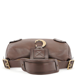 Chloe Brown Leather C Shoulder Bag