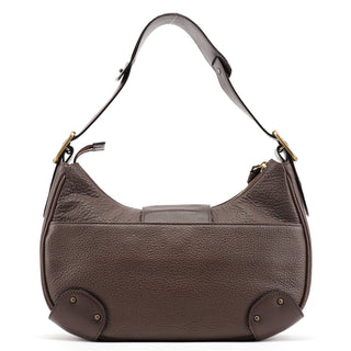 Chloe Brown Leather C Shoulder Bag