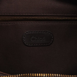 Chloe Brown Leather C Shoulder Bag