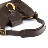 Chloe Brown Leather C Shoulder Bag