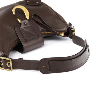 Chloe Brown Leather C Shoulder Bag