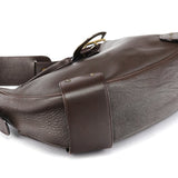 Chloe Brown Leather C Shoulder Bag