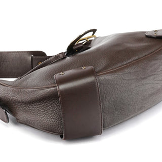 Chloe Brown Leather C Shoulder Bag