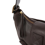 Chloe Brown Leather C Shoulder Bag