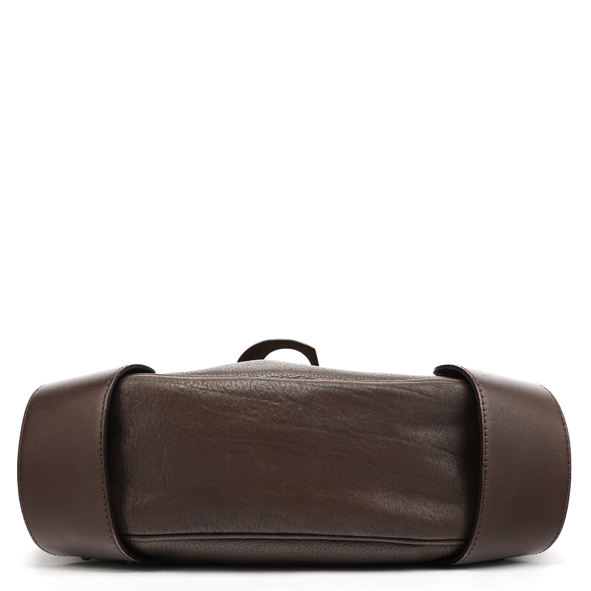 Chloe Brown Leather C Shoulder Bag