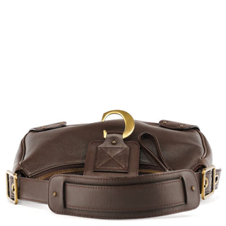 Chloe Brown Leather C Shoulder Bag