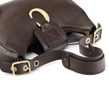 Chloe Brown Leather C Shoulder Bag