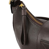 Chloe Brown Leather C Shoulder Bag