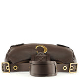 Chloe Brown Leather C Shoulder Bag