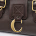 Chloé Brown Leather C Tote Bag