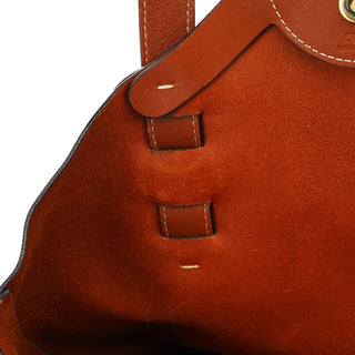 Chloe Brown Leather Darryl Tote Bag