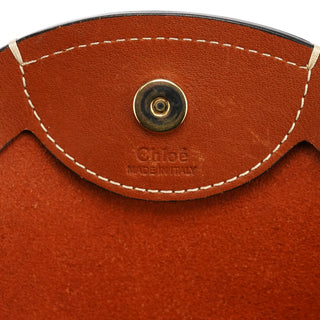 Chloe Brown Leather Darryl Tote Bag
