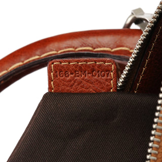 Chloe Brown Leather Edith 2-Way Tote Bag