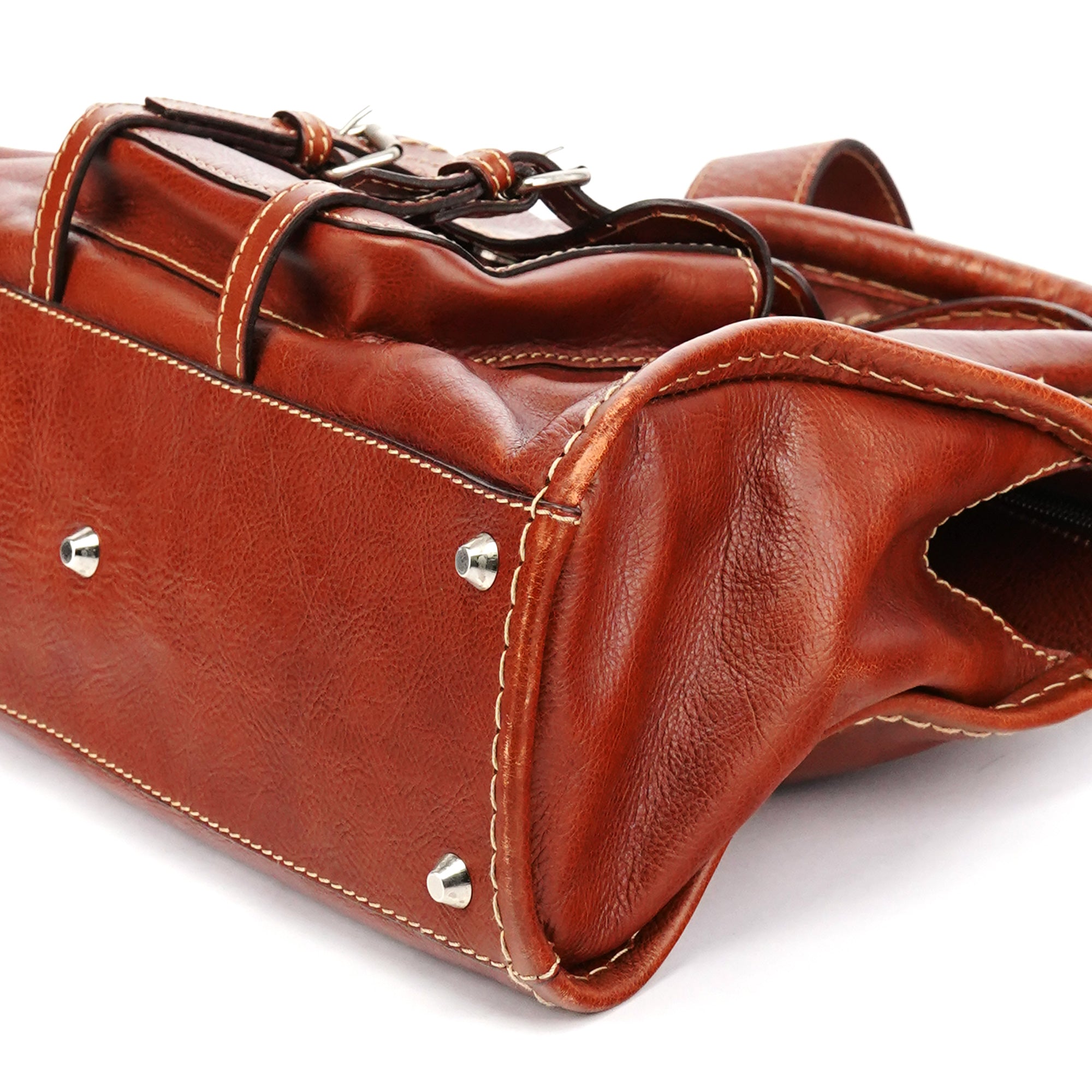 Chloé Sac cabas deux portés Edith en cuir marron