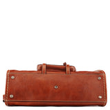 Chloé Sac cabas deux portés Edith en cuir marron