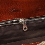 Chloé Brown Leather Edith Tote Bag