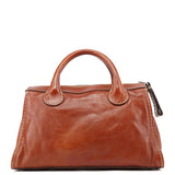 Chloé Brown Leather Edith Tote Bag