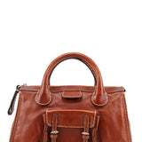 Chloé Brown Leather Edith Tote Bag