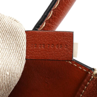 Chloe Brown Leather Edith Tote Bag