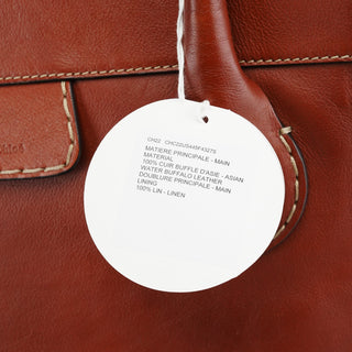 Chloe Brown Leather Edith Tote Bag