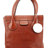 Chloe Brown Leather Edith Tote Bag